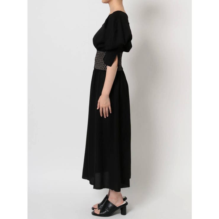 スモッキングワンピース[品番：MKSW0042780]｜MURUA（ムルーア