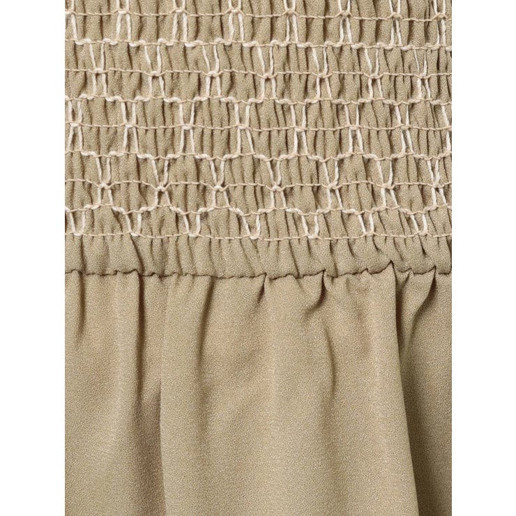 スモッキングワンピース[品番：MKSW0042780]｜MURUA（ムルーア