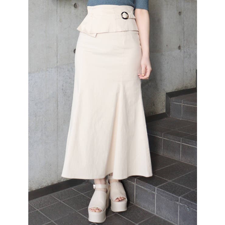 アイボリー | アシメコルセットマーメイドスカート | MURUA