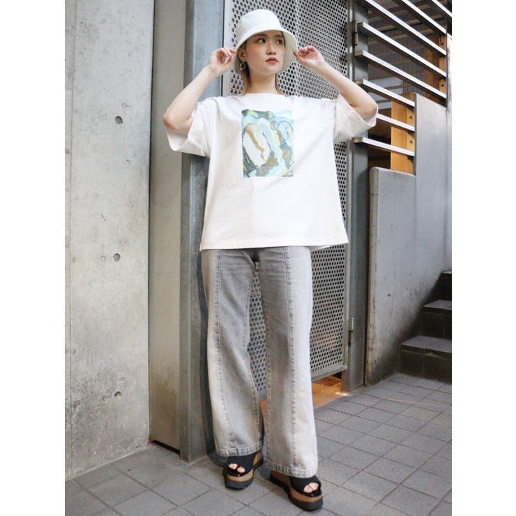 MURUA/arai midori】Tシャツ[品番：MKSW0043341]｜MURUA