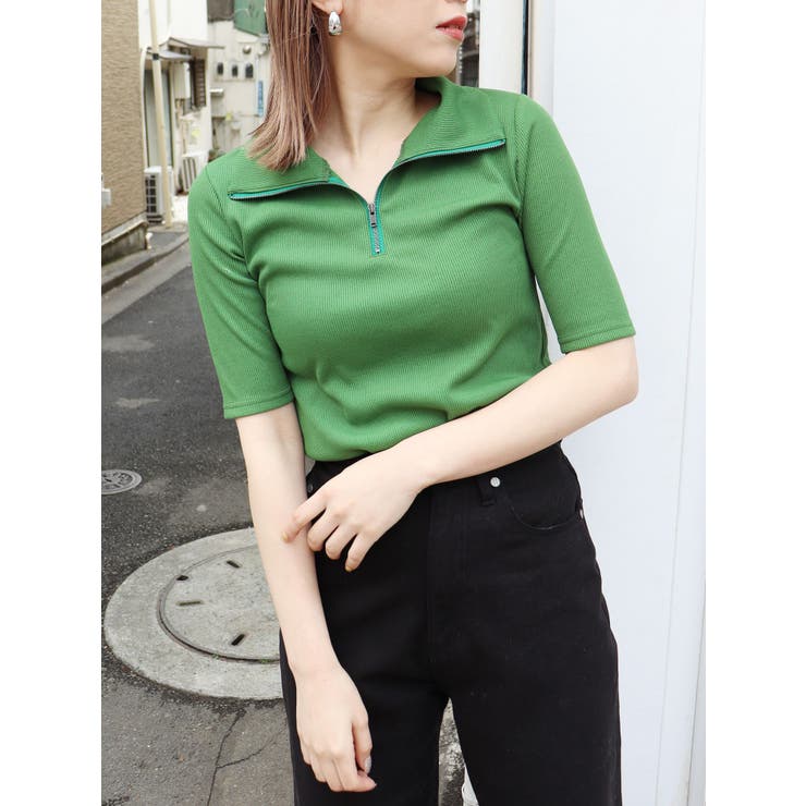 【ムルーア】MURUA トップス　スウェット　ヴィンテージ　ビンテージ MURUA（ムルーア）の「ペイントチュールトップス【WEB限定】（T