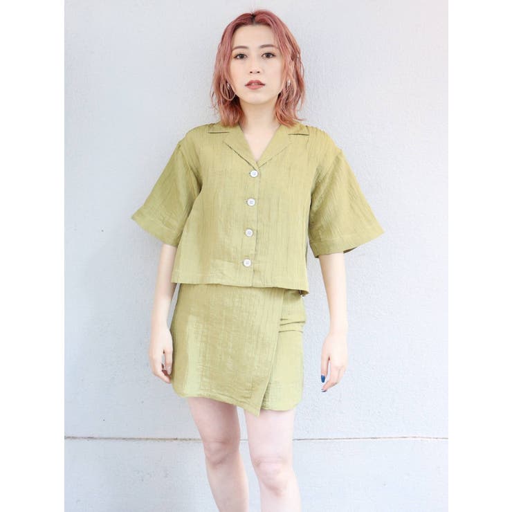 ハイウエストラップミニスカート【セットアップ着用可】 | MURUA | 詳細画像18 