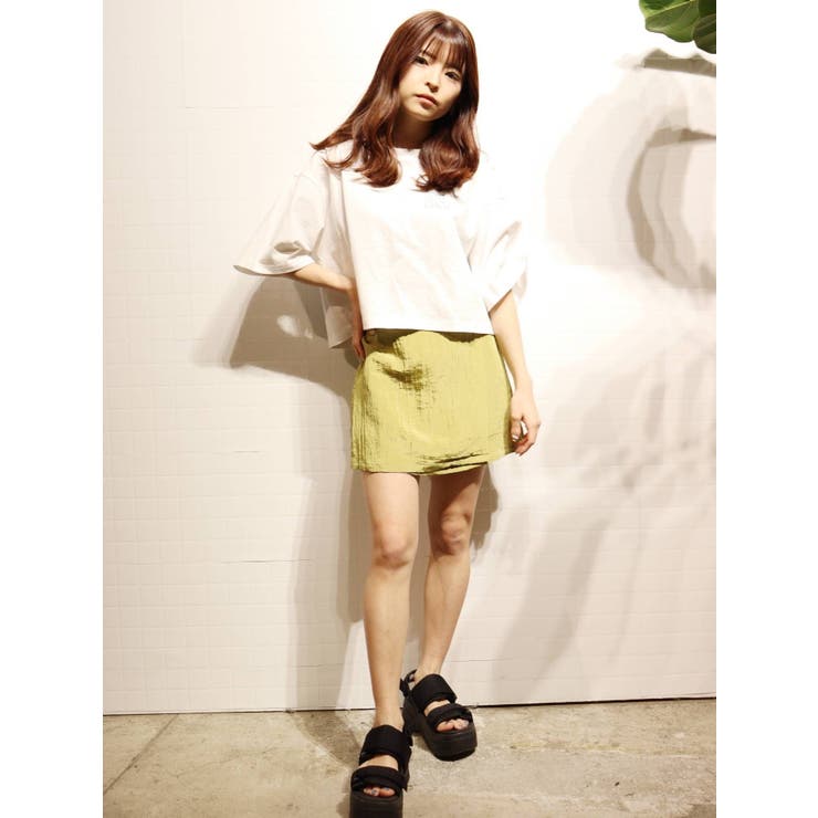 ハイウエストラップミニスカート【セットアップ着用可】 | MURUA | 詳細画像21 