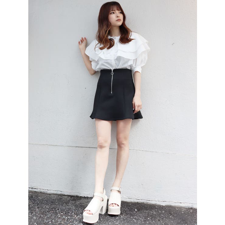 マーメイドミニスカート[品番：MKSW0045284]｜MURUA（ムルーア）の