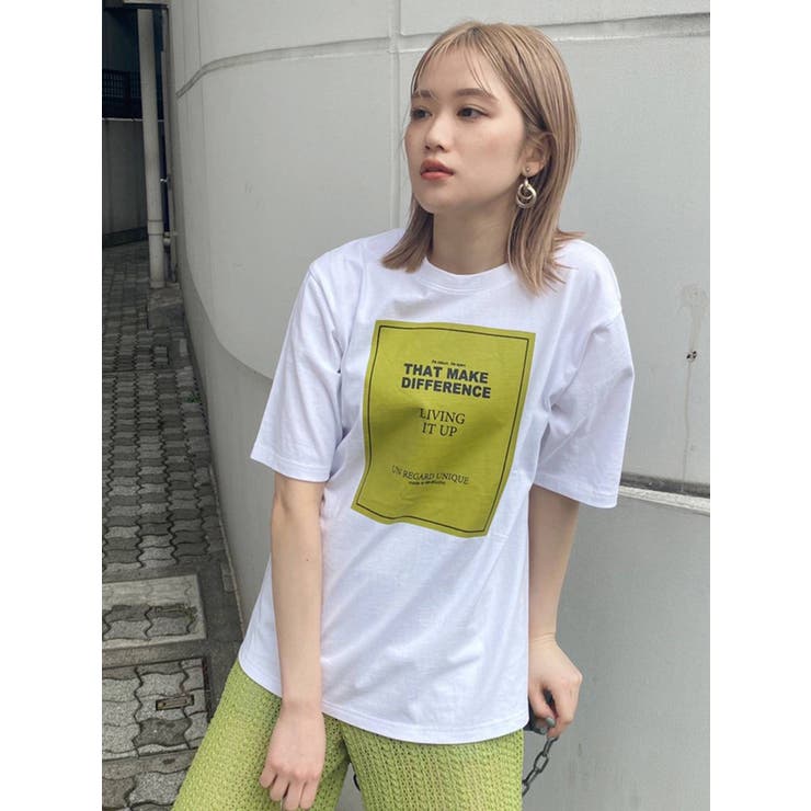 ボックスプリントTシャツ[品番：MKSW0043920]｜MURUA（ムルーア