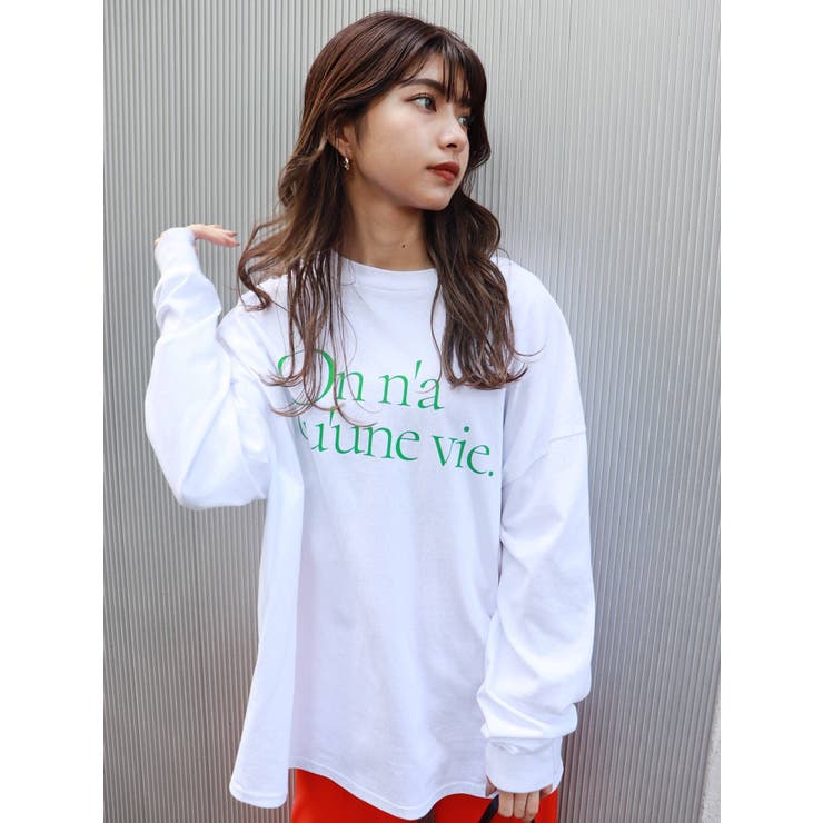 MURUA ムルーア ロングＴシャツ ホワイト