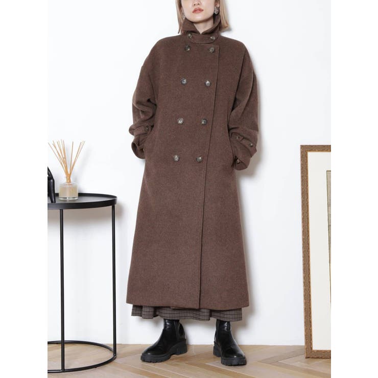 MURUA STANDCOLOR COAT ブラックこちら今季のものですか