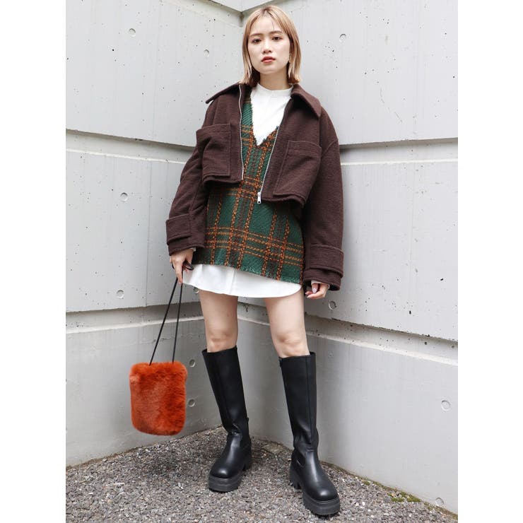 ルーズベストシャツワンピース【セット販売】[品番：MKSW0045825