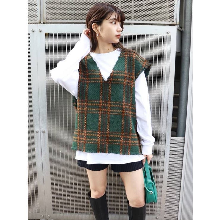 ルーズベストシャツワンピース【セット販売】[品番：MKSW0045825