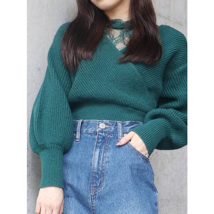 MURUAレース フリンジ トップス スイッチレーストップス（Tシャツ/カットソー）｜MURUA