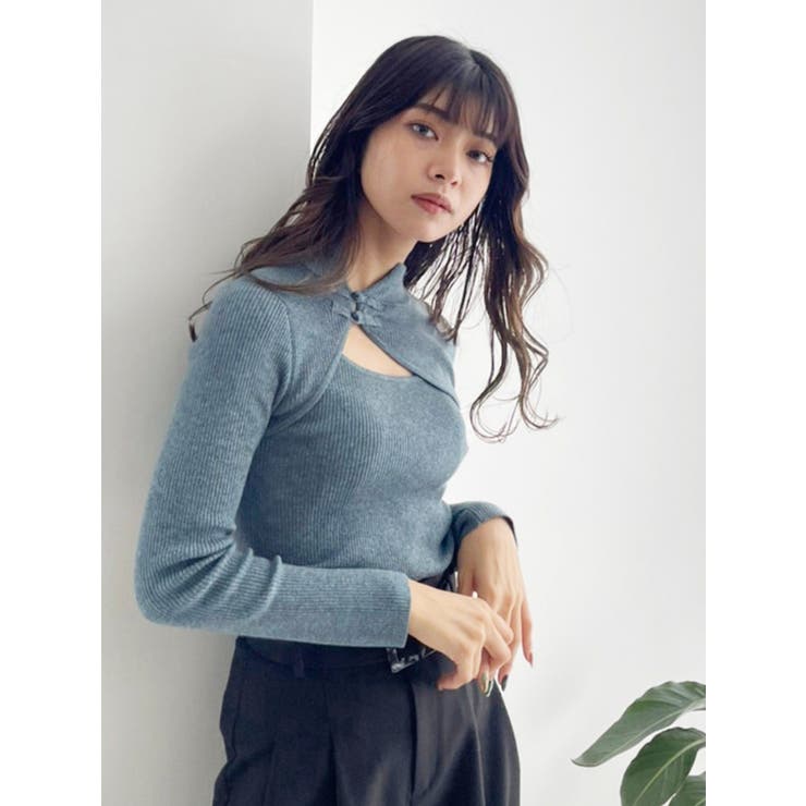 チャイナタイトニット | MURUA | 詳細画像23 