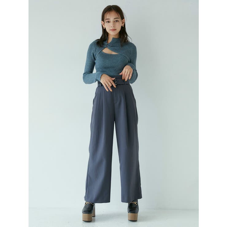 チャイナタイトニット | MURUA | 詳細画像8 