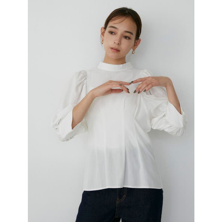 ボウタイタックブラウス | MURUA | 詳細画像3 