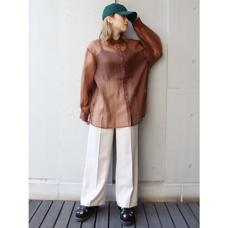 B00808 ムルーアMURUAマルチストライプハイウェストスキニーパンツ ハイウエストタックパンツ[品番：MKSW0049286]｜MURUA（ムルーア