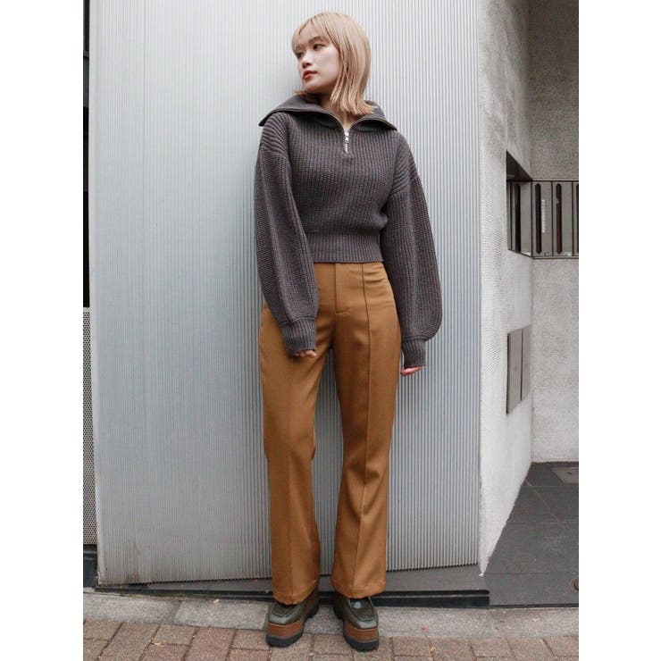 ステップスリットフィットフレアパンツ | MURUA | 詳細画像9 