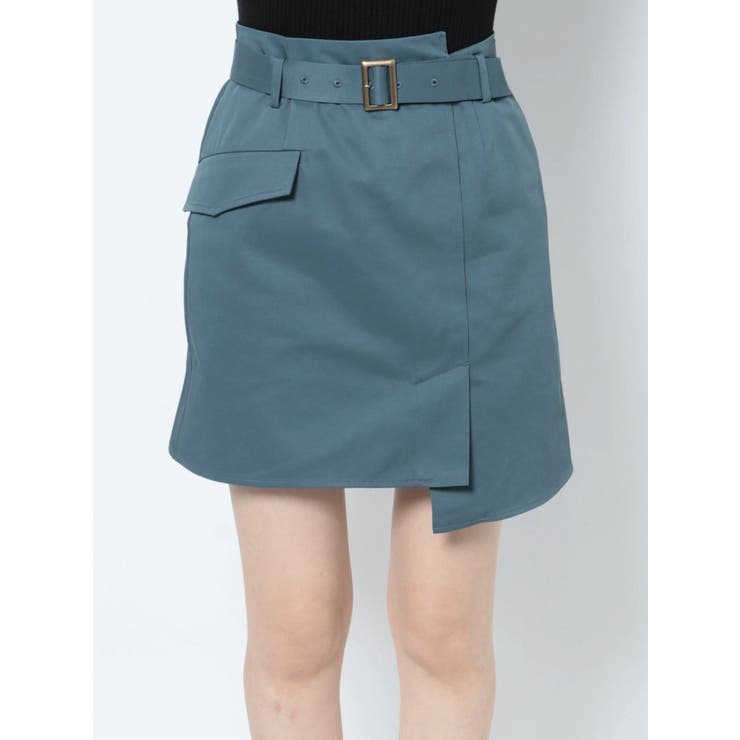 アシメラップミニスカート | MURUA | 詳細画像11 