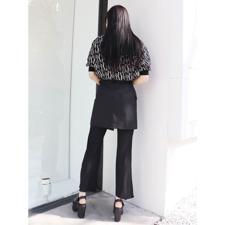 アシメラップミニスカート | MURUA | 詳細画像7 