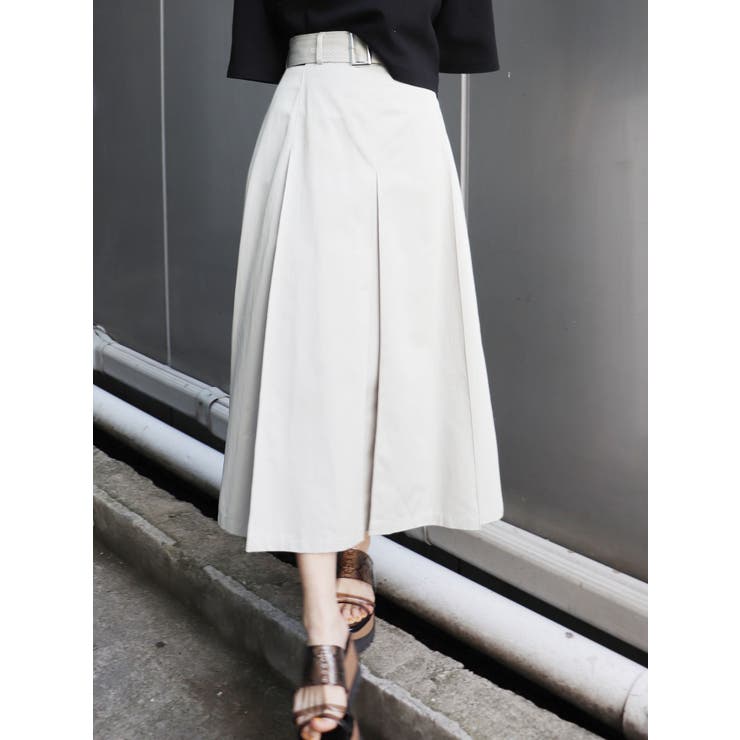 アイボリー | ウエストカットスカート | MURUA