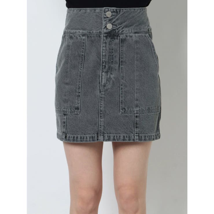 ハイウエストタイトミニスカート[品番：MKSW0048901]｜MURUA（ムルーア