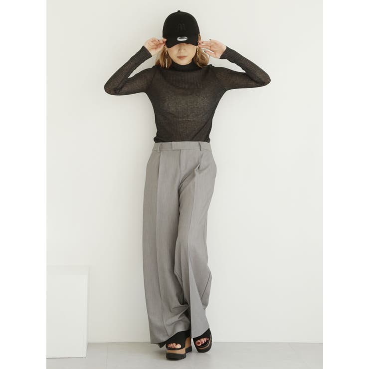 バンプタートルニット | MURUA | 詳細画像12 