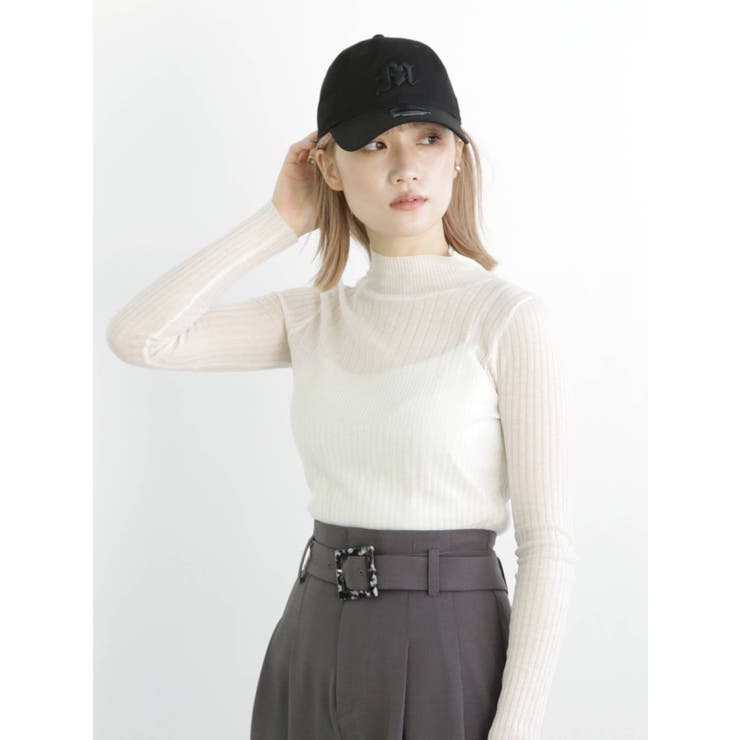 バンプタートルニット | MURUA | 詳細画像14 