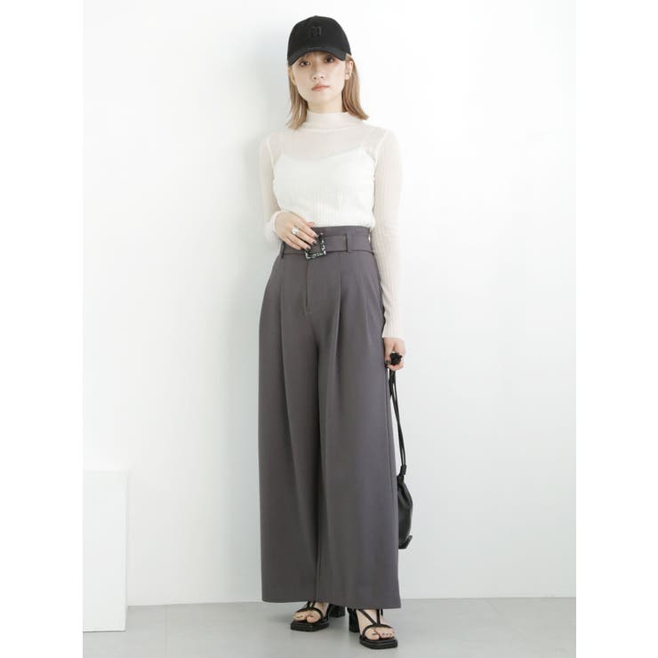 バンプタートルニット | MURUA | 詳細画像15 