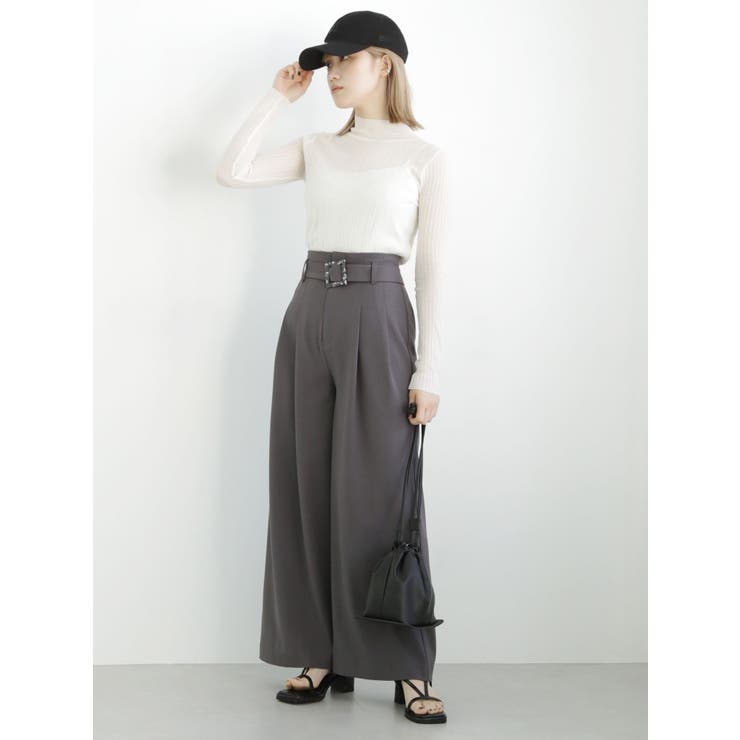 バンプタートルニット | MURUA | 詳細画像16 