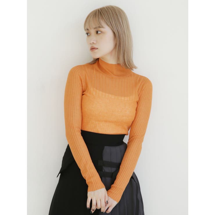 バンプタートルニット | MURUA | 詳細画像21 