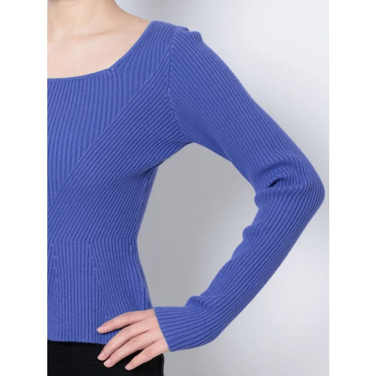 ショートペプラムニット | MURUA | 詳細画像19 