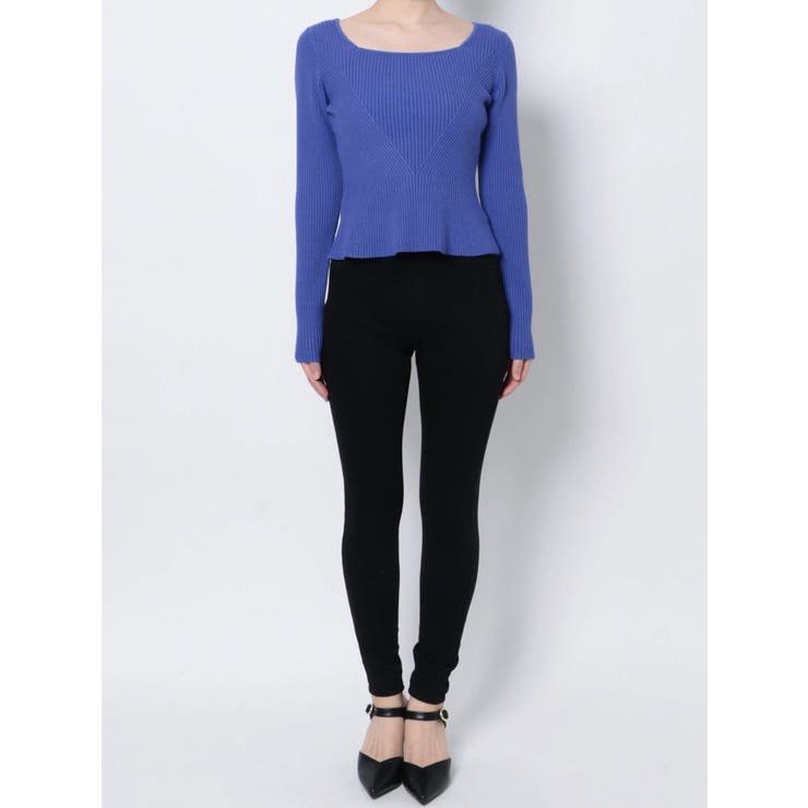 ショートペプラムニット | MURUA | 詳細画像21 