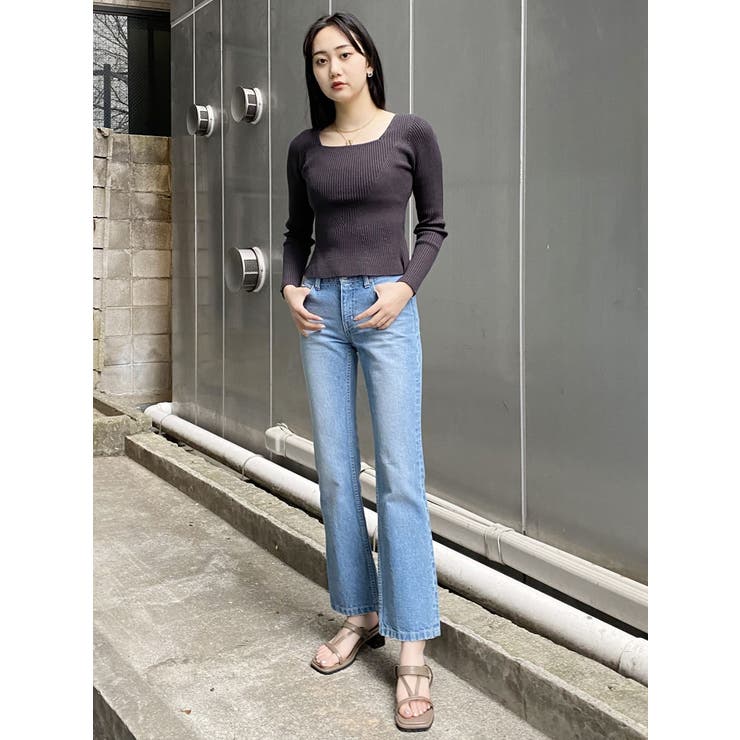 ショートペプラムニット | MURUA | 詳細画像7 