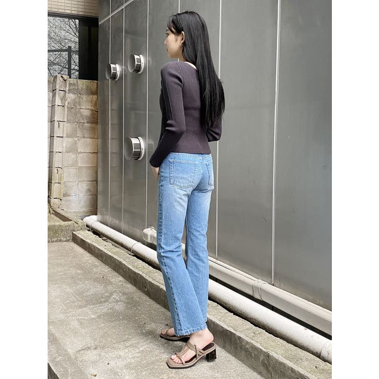 ショートペプラムニット | MURUA | 詳細画像8 