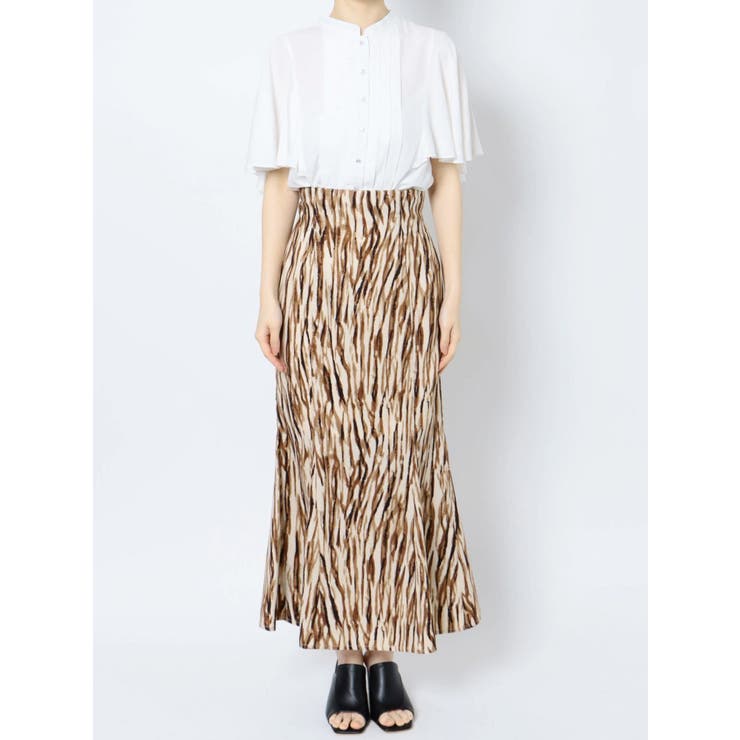 バックスリットハイウエストマーメイドスカート | MURUA | 詳細画像20 