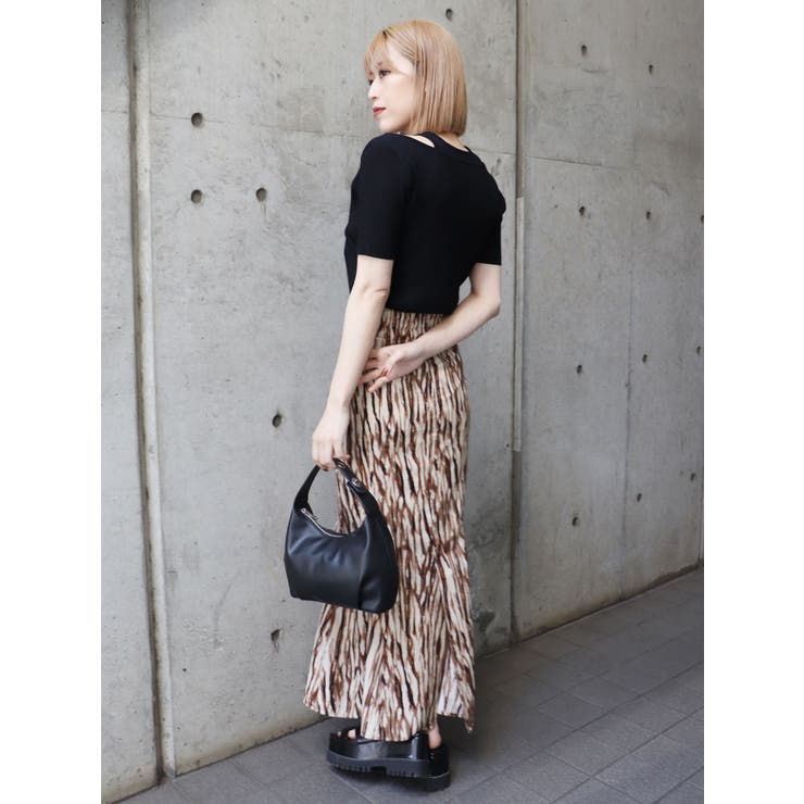 バックスリットハイウエストマーメイドスカート | MURUA | 詳細画像5 