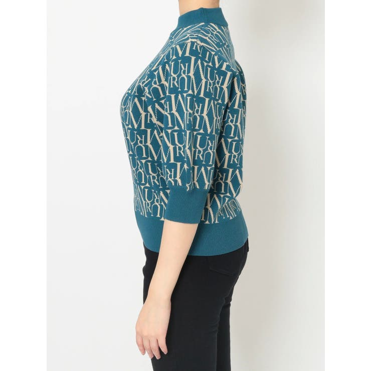 パターンジャガートハーフニット | MURUA | 詳細画像38 