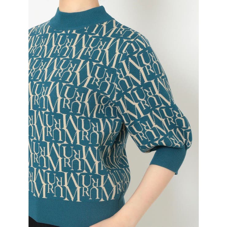 パターンジャガートハーフニット | MURUA | 詳細画像41 