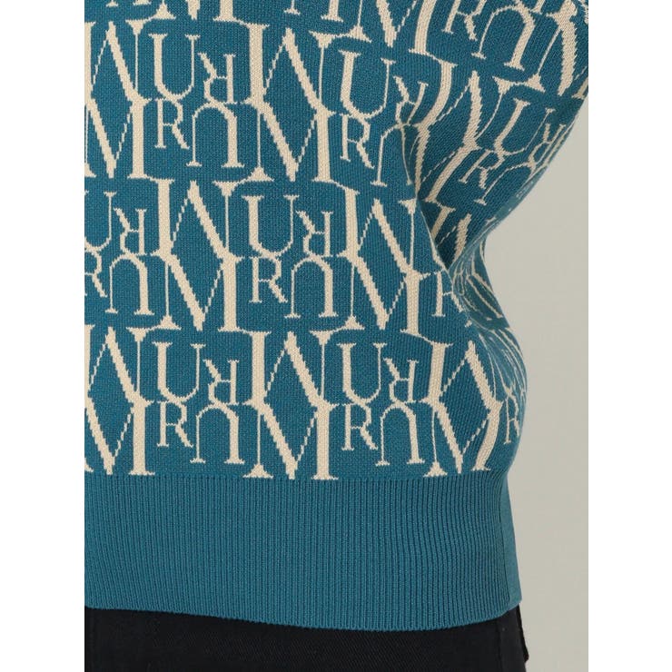 パターンジャガートハーフニット | MURUA | 詳細画像42 