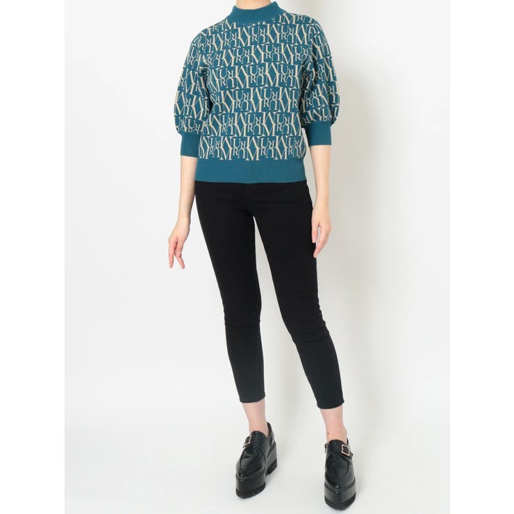 パターンジャガートハーフニット | MURUA | 詳細画像43 