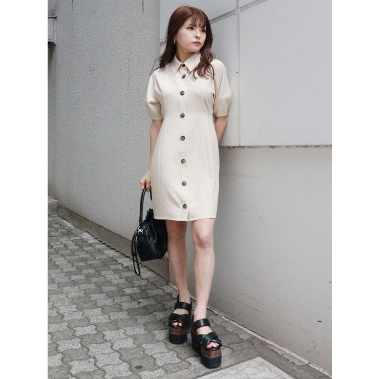 ランタンスリーブミニワンピース | MURUA | 詳細画像10 