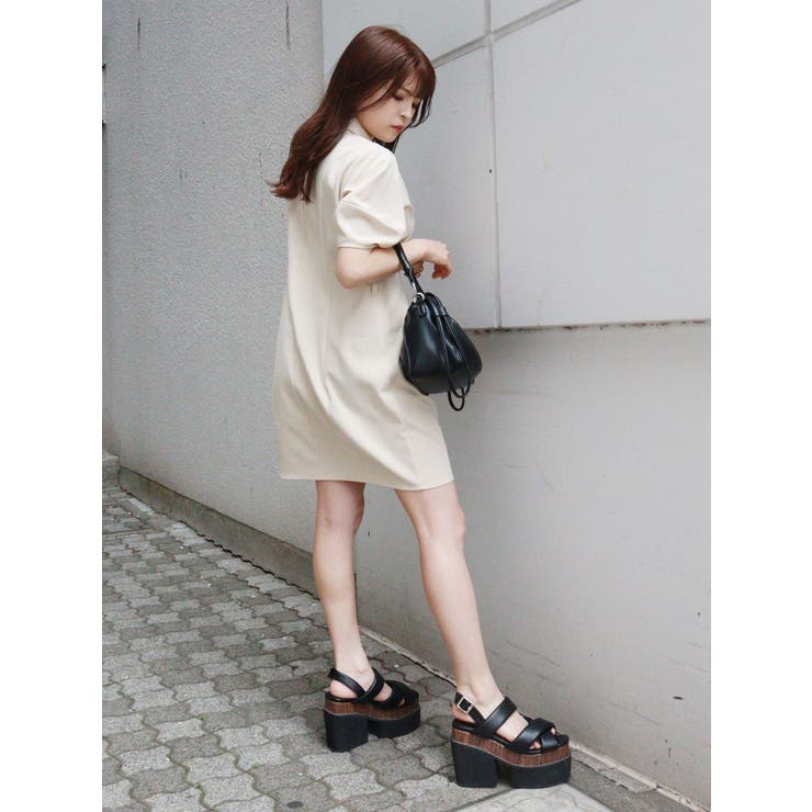 ランタンスリーブミニワンピース | MURUA | 詳細画像11 