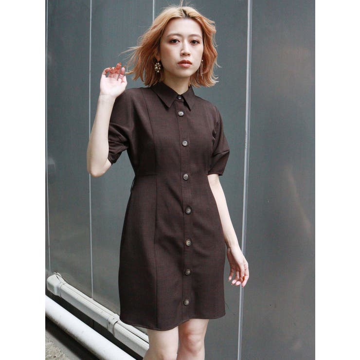 ランタンスリーブミニワンピース | MURUA | 詳細画像5 