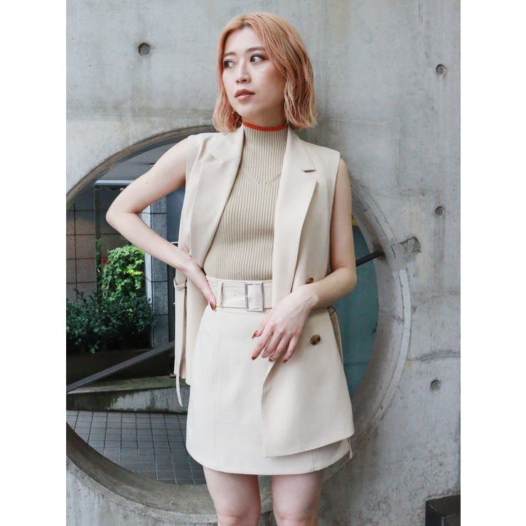 ワイドベルトミニスカート | MURUA | 詳細画像10 