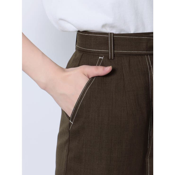 アシメフロントボタンスカート[品番：MKSW0052649]｜MURUA（ムルーア