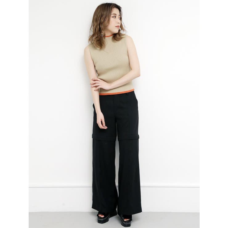 ラインノースリーブニット | MURUA | 詳細画像16 