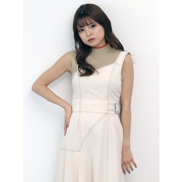 ラインノースリーブニット | MURUA | 詳細画像21 