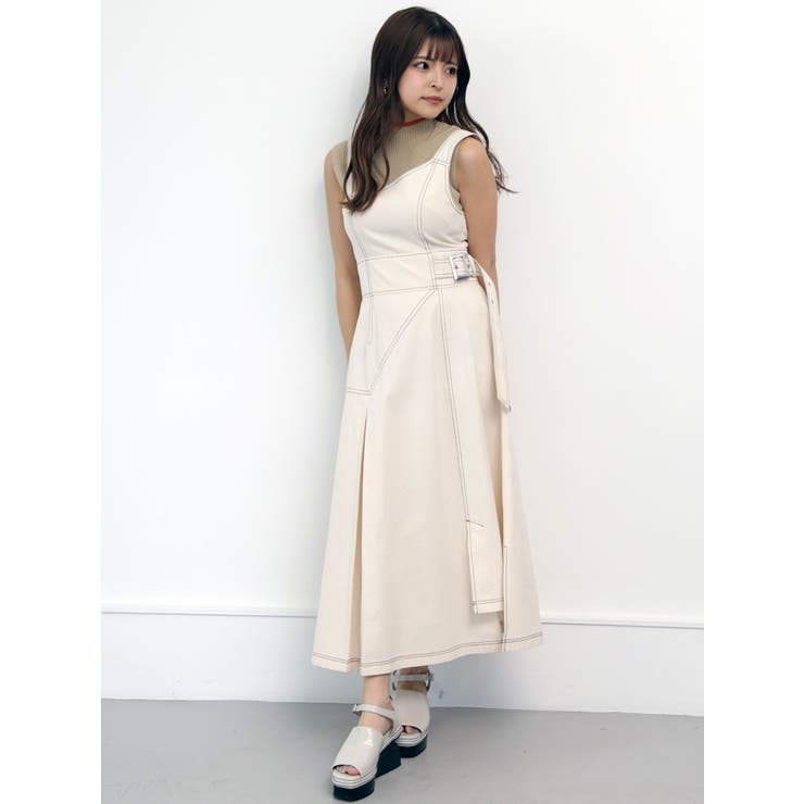 ラインノースリーブニット | MURUA | 詳細画像22 