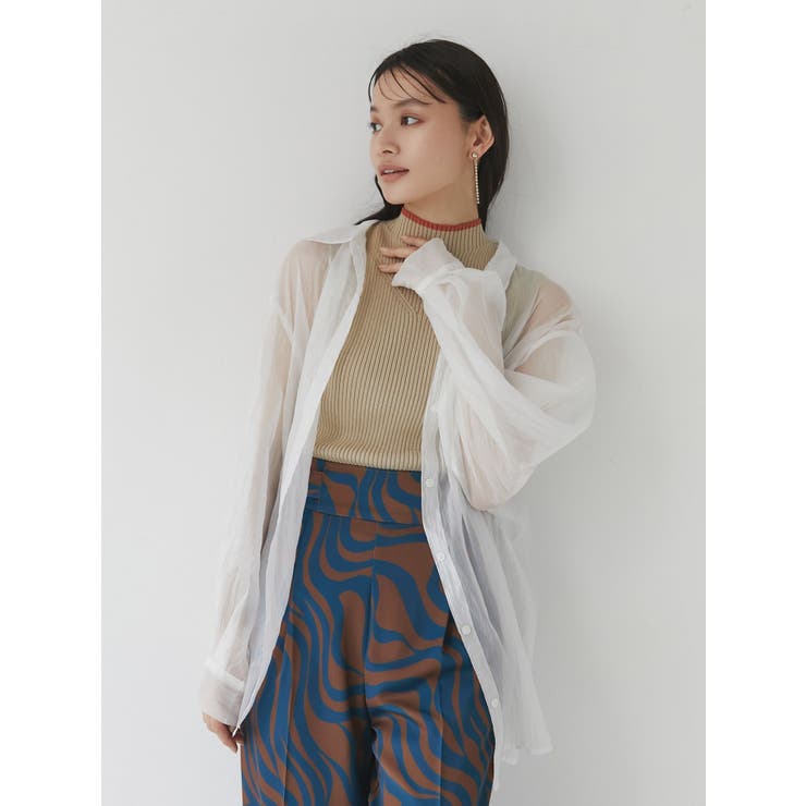 ラインノースリーブニット | MURUA | 詳細画像5 