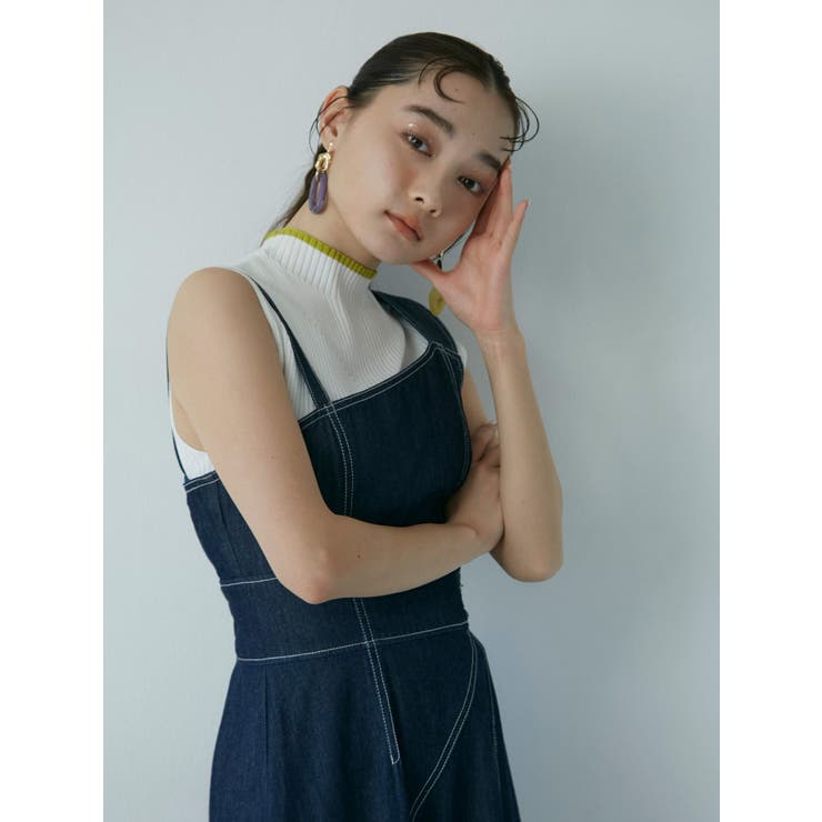 ラインノースリーブニット | MURUA | 詳細画像7 