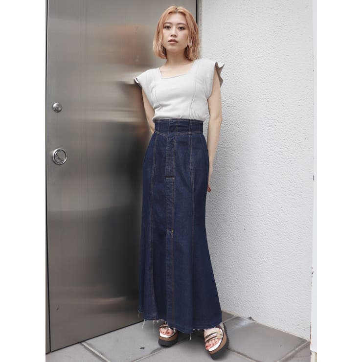 スクエアフリルニットタンク | MURUA | 詳細画像12 