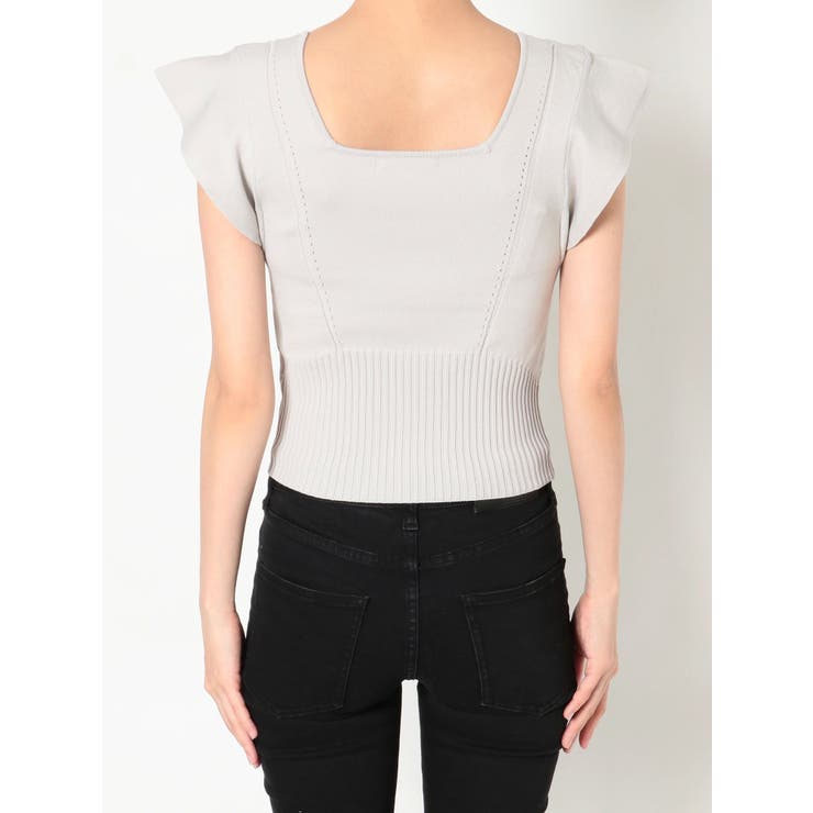 スクエアフリルニットタンク | MURUA | 詳細画像21 